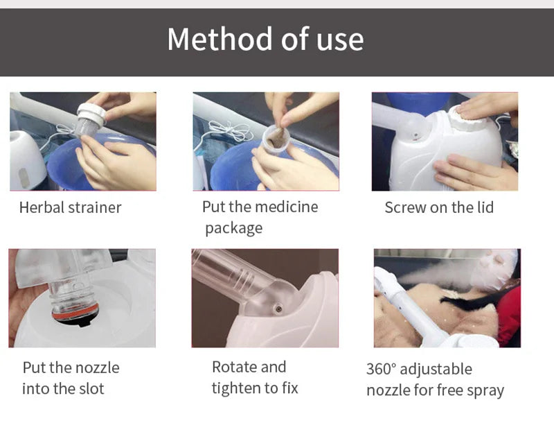 DermaLuxe™ Facial Steamer