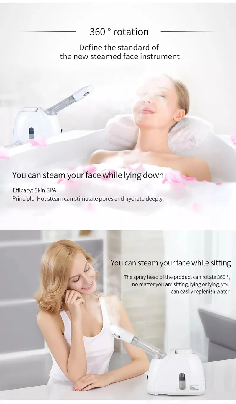 DermaLuxe™ Facial Steamer
