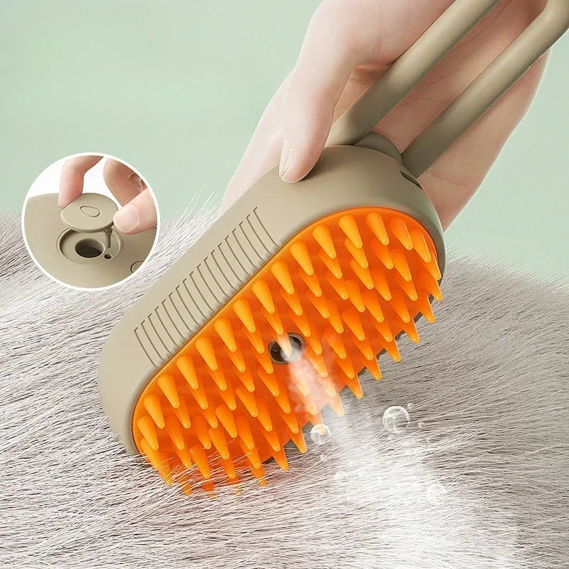 PawGlow™ Steam Brush
